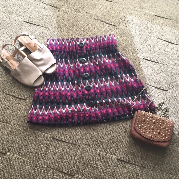 Free People Dresses & Skirts - Free People Knitted Skirt